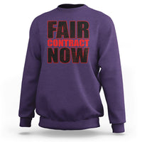 Contract Now Fair Contract Now Sweatshirt - Wonder Print Shop