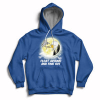 Float Around Find Out Funny Chinese Spy Balloon Political Hoodie - Wonder Print Shop