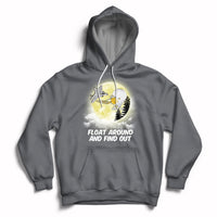 Float Around Find Out Funny Chinese Spy Balloon Political Hoodie - Wonder Print Shop