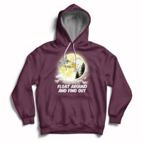 Float Around Find Out Funny Chinese Spy Balloon Political Hoodie - Wonder Print Shop