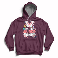 Cute Bunnies Happy Easter I'm The Nurse Bunny Nursing Nurse Hoodie - Wonder Print Shop