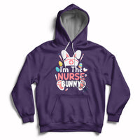 Cute Bunnies Happy Easter I'm The Nurse Bunny Nursing Nurse Hoodie - Wonder Print Shop