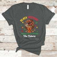 Black History Month Honoring The Past Inspiring The Future T-Shirt - Wonder Print Shop