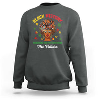 Black History Month Honoring The Past Inspiring The Future Sweatshirt - Wonder Print Shop