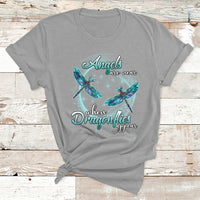 Angels Are Near When Dragonflies Appear Funny Spiritual T Shirt - Wonder Print Shop