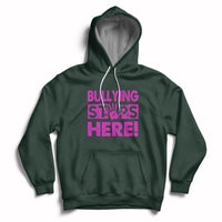 Bullying Stops Here Anti Bullying Pink Day Stand Up To Bullies Colorful Hoodie - Wonder Print Shop