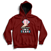 Nobody Knows Im A Trans LGBT Pride Trans Rights Hoodie - Wonder Print Shop