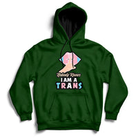 Nobody Knows Im A Trans LGBT Pride Trans Rights Hoodie - Wonder Print Shop