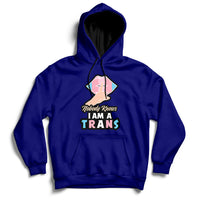 Nobody Knows Im A Trans LGBT Pride Trans Rights Hoodie - Wonder Print Shop