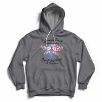 Embracing Change Transformation Flying Transition Dragonfly Spiritual Inspirational Hoodie - Wonder Print Shop