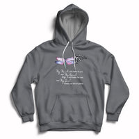 Dragonflies My Mind Talks To You My Heart Looks For You Hoodie - Wonder Print Shop