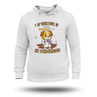 Vet Tech Degree in Progress Funny Veterinary Student Gift, Funny Veterinary Student Hoodie - Wonder Print Shop