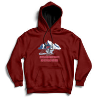Never Underestimate An Old Man On Skis Funny Skiing Skier Hoodie - Wonder Print Shop