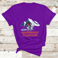 Never Underestimate An Old Man On Skis Funny Skiing Skier T Shirt - Wonder Print Shop