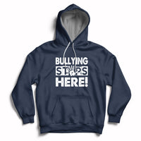 Bullying Stops Here Anti Bullying Pink Day Stand Up To Bullies Hoodie - Wonder Print Shop
