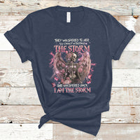 She Whispered Back I Am The Storm Skeleton Karma Fairy Skull T-Shirt - Wonder Print Shop