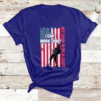 Fisherman I Can't Work Today My Arm Is In A Cast Funny Gift T Shirt - Wonder Print Shop