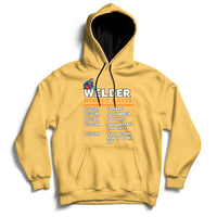 Welder Hourly Rate Funny Welding Worker For Mens Womens Hoodie - Wonder Print Shop
