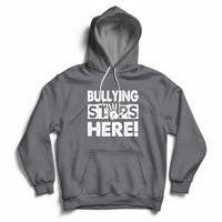 Bullying Stops Here Anti Bullying Pink Day Stand Up To Bullies Hoodie - Wonder Print Shop