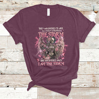 She Whispered Back I Am The Storm Skeleton Karma Fairy Skull T-Shirt - Wonder Print Shop