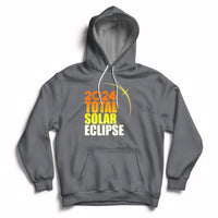 2024 Total Solar Eclipse April 8th 2024 Totality Hoodie - Wonder Print Shop
