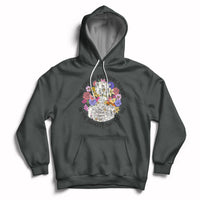 Find Someone Who Grows Flowers In The Darkest Part Of You Skeleton Hoodie - Wonder Print Shop
