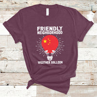 Sarcastic Chinese Friendly Neighborhood Weather Balloon Spy T-Shirt - Wonder Print Shop