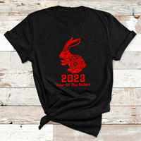 Happy Chinese New Rabbit Year 2023 Year Of The Rabbit T Shirt - Wonder Print Shop