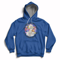 Find Someone Who Grows Flowers In The Darkest Part Of You Skeleton Hoodie - Wonder Print Shop