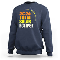 2024 Total Solar Eclipse April 8th 2024 Totality Sweatshirt - Wonder Print Shop