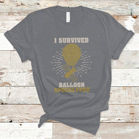 I Survived Balloon Apocalypse Funny Chinese Spy Surveillance T-Shirt - Wonder Print Shop