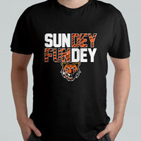 Sundey Fundey Fear Da Tiger Rule The Jungle King Of Da North T Shirt - Wonder Print Shop