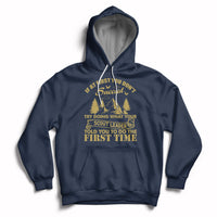 Doing What Your Leader Told You To Do First Time Scouting Camping Outdoors Hoodie - Wonder Print Shop
