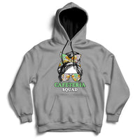 Cafeteria Squad Cafeteria Crew Lunch Lady Messy Bun Hoodie - Wonder Print Shop