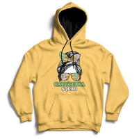 Cafeteria Squad Cafeteria Crew Lunch Lady Messy Bun Hoodie - Wonder Print Shop