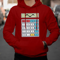 Number Day Math Day Calculator Costume I Am A Calculator Let's Have Fun With The Numbers Hoodie - Wonder Print Shop