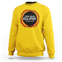 Total Solar Eclipse April 8th 2024 Totality Sweatshirt - Wonder Print Shop
