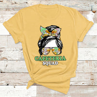 Cafeteria Squad Cafeteria Crew Lunch Lady Messy Bun T Shirt - Wonder Print Shop