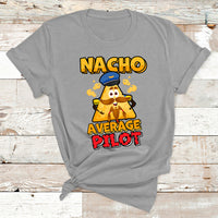 Nacho Everage Pilot Aviator Flight Captain Cinco De Mayo T Shirt - Wonder Print Shop