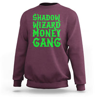 Funny Shadow Wizard Money Gang Sweatshirt - Wonder Print Shop