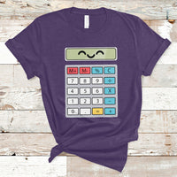 Number Day Math Day Calculator Costume I Am A Calculator Let's Have Fun With The Numbers T-Shirt - Wonder Print Shop