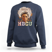 HBCU Abbreviation Graduate Historical Black College Black Girl Magic Black Queen Sweatshirt - Wonder Print Shop