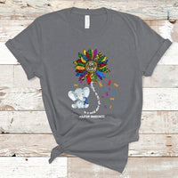 Elephant Autism Awareness Be Kind Puzzle Autistic Support T Shirt - Wonder Print Shop