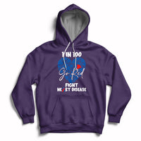 1 in 100 Go Red Fight Heart Disease CHD Awareness Support Hoodie - Wonder Print Shop