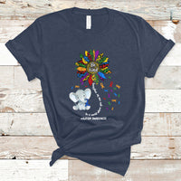Elephant Autism Awareness Be Kind Puzzle Autistic Support T Shirt - Wonder Print Shop