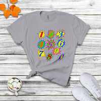 Number Day Math Day Numbers Costume Let's Have Fun With The Numbers T Shirt - Wonder Print Shop