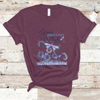 Let Your Spirit Dance With The Dragonfly Soar Flight Freedom Inspirational T Shirt - Wonder Print Shop