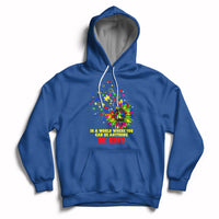 Autism Awareness Be Kind Sunflower Puzzle Autistic Support Hoodie - Wonder Print Shop