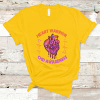Best Heart Warrior CHD Awareness Brave Strong Resilient T-Shirt - Wonder Print Shop