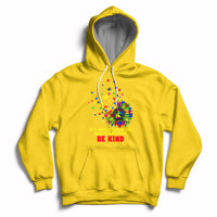 Autism Awareness Be Kind Sunflower Puzzle Autistic Support Hoodie - Wonder Print Shop